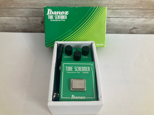 Used Ibanez TS808 REISSUE TUBE SCREAMER Overdrive Pedal 41112-S000095583