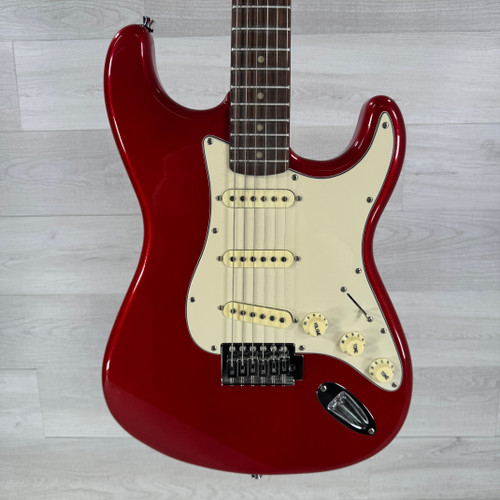 Vist Large View of Product Image Which is Used SX Vintage Series SST57 Electric Guitar - Red 40112-S000176037