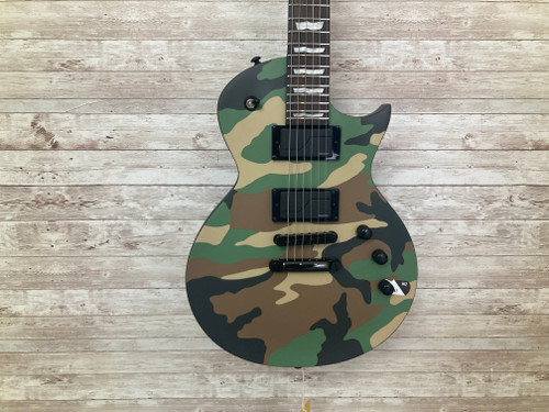 Vist Large View of Product Image Which is Used LTD DELUXE EC-1000 CAMO Electric Guitar 41112-S000095593