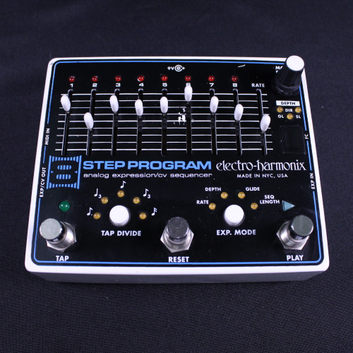 Used Electro Harmonix (E/H) 8 STEP PROGRAM ANALOG SEQUENCER Guitar Effects Pedal 40123-S000127034