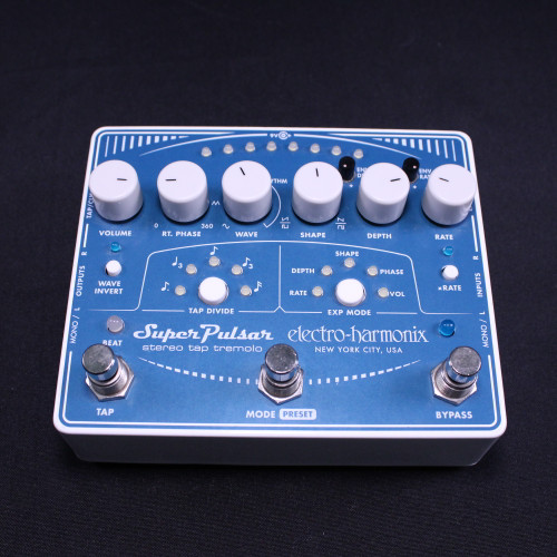 Used Electro Harmonix (E/H) SUPER PULSAR TREMOLO Tremolo Pedal 40123-S000127048