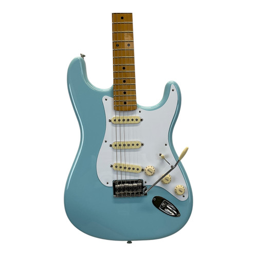 Vist Large View of Product Image Which is Used Fender Vintera 50s Stratocaster Modified Electric Guitar Blue 6-String