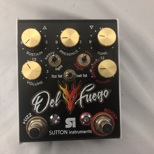 Used SUTTON DEL FUEGO Guitar Effects Pedal 41128-S000103237