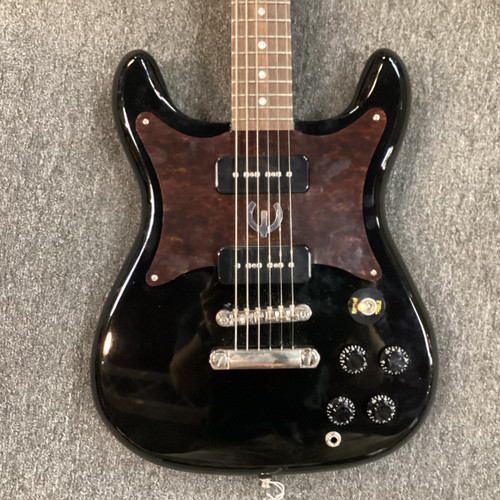 Used Epiphone WILSHIRE Double Cut Electric Guitar Black 6-String