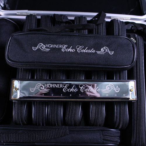 Used HOHNER ECHO CELESTE HARMONICAS SET OF 12 Other Woodwind Instrument 40123-S000127076