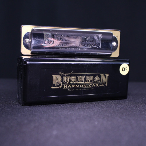 Used BUSHMAN HARMONICA Band Instrument Accessory 40123-S000127080