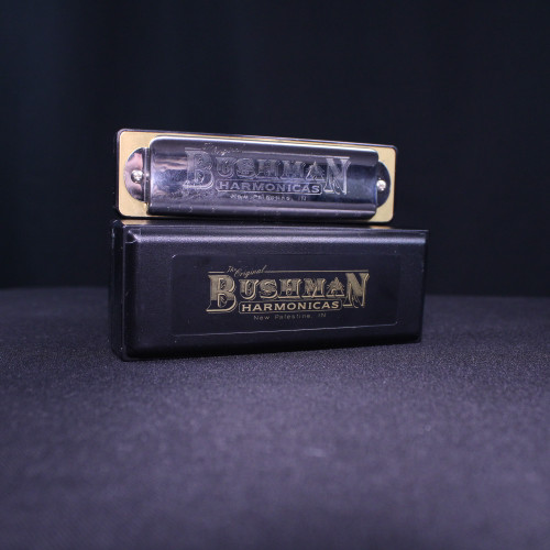 Used BUSHMAN HARMONICA Band Instrument Accessory 40123-S000127081