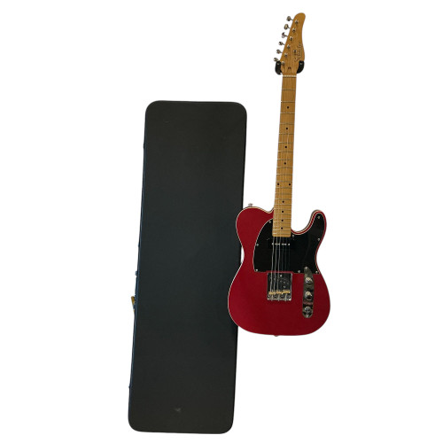 Vist Large View of Product Image Which is Used Schecter PT SPECIAL W/HARD CASE S Type Electric Guitar Red 6-String 40009-S000302911