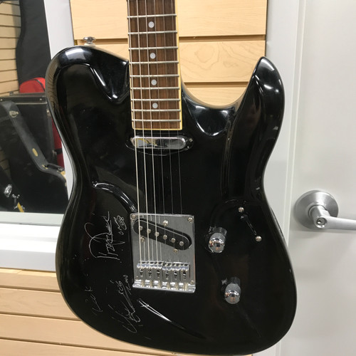 Vist Large View of Product Image Which is Used Switch VIBRACELL ULTIMA-II Vintage T Type Electric Guitar Black 6-String 41125-S000038260
