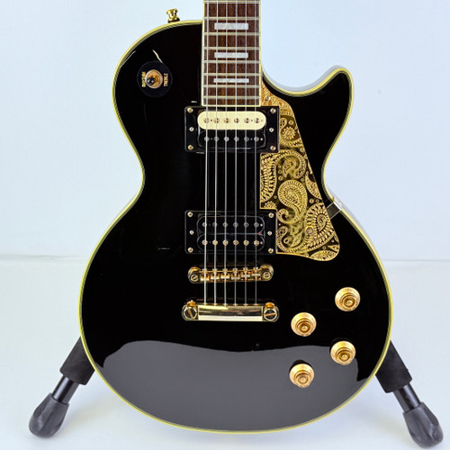 Vist Large View of Product Image Which is Used 2015 Epiphone Les Paul Custom Pro Electric Guitar (Custom pickguard) 41121-S000049969