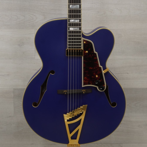 Vist Large View of Product Image Which is Used D'Angelico DLX EXL-1 Electric Guitar Blue 40015-S000322824