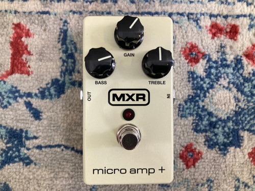 Used MXR MICRO AMP + Boost Pedal 41112-S000095697
