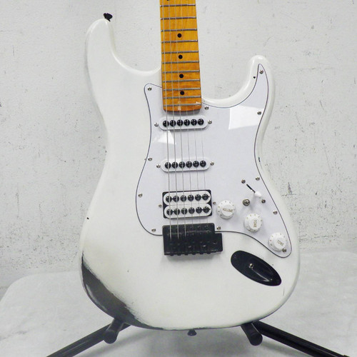 Used Squier Partscaster Electric Guitar White 40042-S000253290