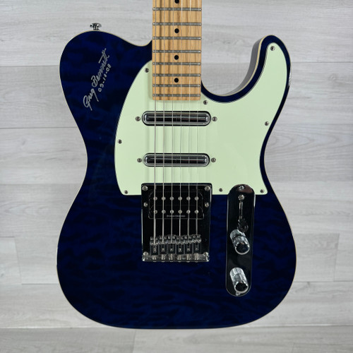 Used Greg Bennett FA-2/TBL Electric Guitar - Blue 40112-S000176162