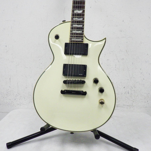 Used LTD EC-401 EMG Electric Guitar White 40042-S000253339