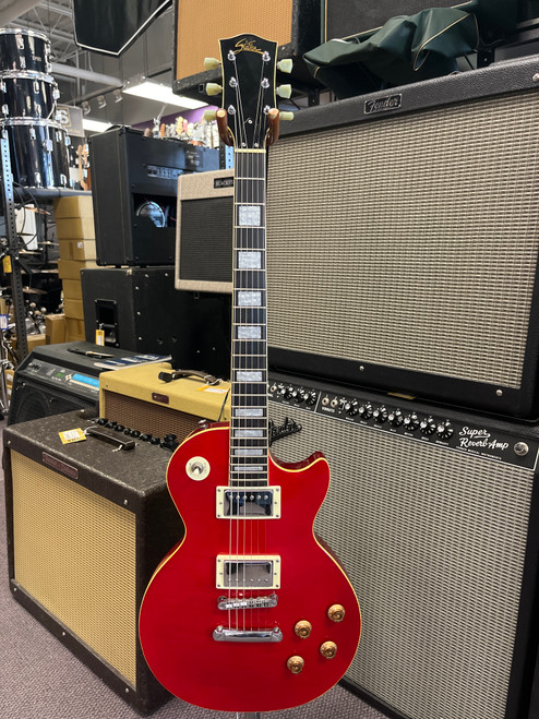 Used STELLAR LP-TYPE Electric Guitar Red 6-String 40085-S000104547