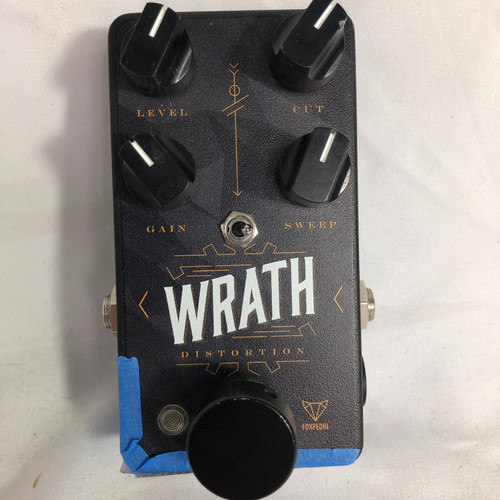 Used Fox WRATH DISTORTION Distortion Pedal 41128-S000103343
