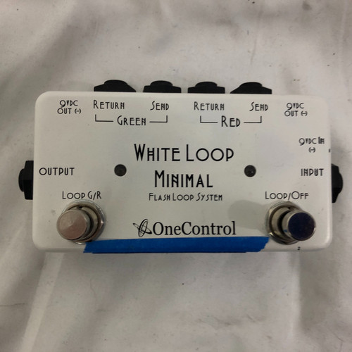 Used ONE CONTROL MINIMAL FLASH LOOP Guitar Effects Pedal 41128-S000103348
