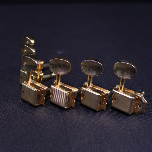 Used TUNERS GOLD 6 IN-LINE Guitar Hardware 40123-S000127241