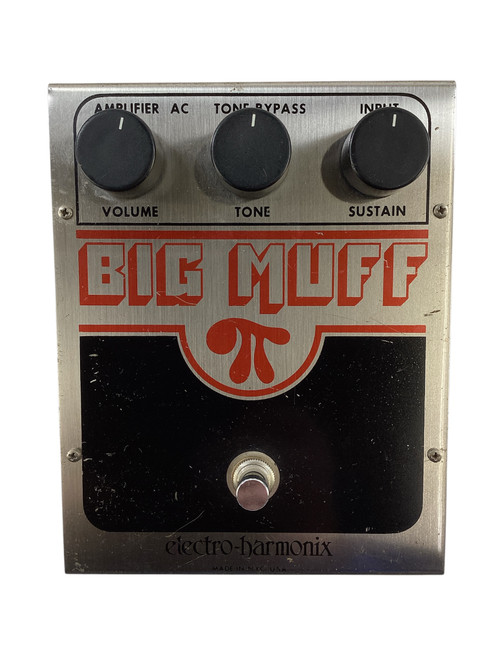 Used Electro Harmonix Big Muff Pi V4 OP-Amp C. '78 Vintage Pedal 41115-S000110703
