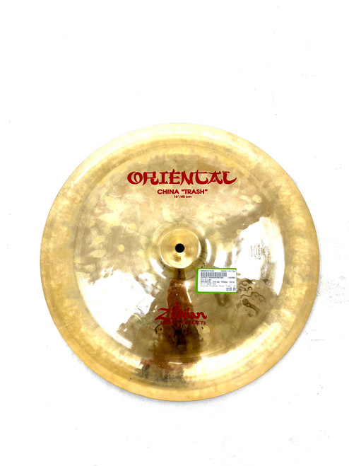 Vist Large View of Product Image Which is Used Zildjian ORIENTAL CHINA TRASH 16IN Crash Cymbal 16" 41124-S000201424
