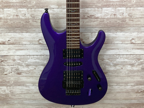 Used Ibanez S470 FR Vintage Super S Electric Guitar Purple 6-String 41112-S000095838