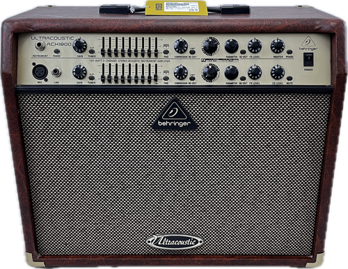 Used Behringer ULTRACOUSTIC ACX1800 2X8 COMBO Solid State Guitar Combo Other 41124-S000201505