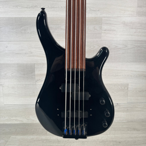 Vist Large View of Product Image Which is Used Bentley Series 10 Fretless 5-string Bass Guitar - Black 40112-S000176361