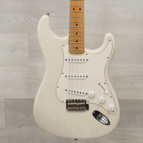 Vist Large View of Product Image Which is Used Fender Standard Stratocaster Electric Guitar White 40015-S000323193