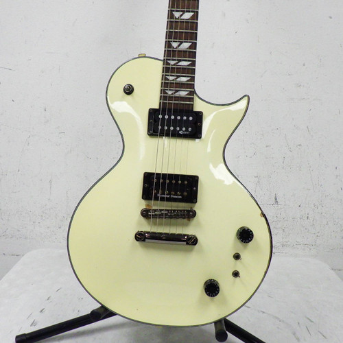 Used Fernandes Monterey MIJ Vintage LP Type Electric Guitar White 40042-S000253652
