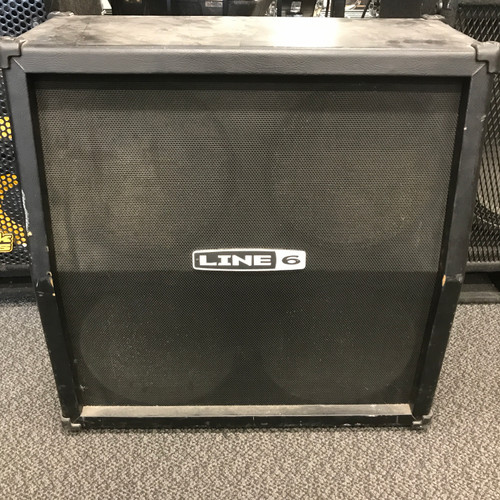 Vist Large View of Product Image Which is Used Line 6 SPIDER 4X12 4 x 12 Guitar Speaker Cabinet 4 x 12