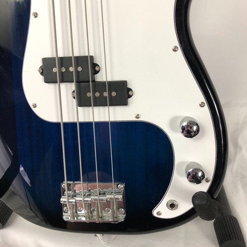 Used STUDENT BASS P Type Bass Guitar Blue 4-String 41128-S000103509