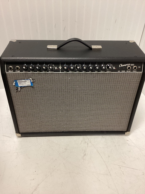 Vist Large View of Product Image Which is Used Fender CHAMPION W/ FTSW 2 x 12 Solid State Amplifier 2 x 12 40107-S000151072