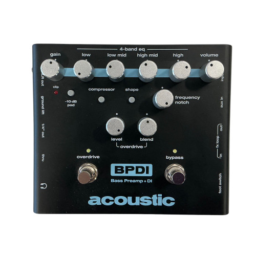 Used Acoustic ACOUSTIC BPDI Guitar Effects Pedal 40009-S000303173