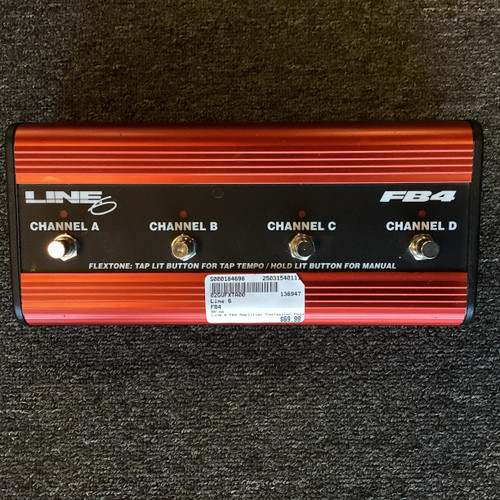 Used Line 6 FB4 Switch Pedal 40111-S000184698