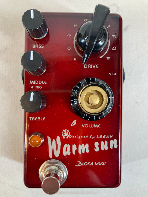 Used Bloka Mugt Warm Sun Overdrive Pedal 41127-S000056047