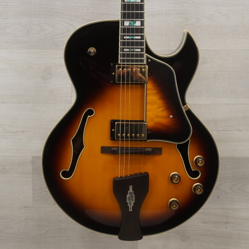 Used Ibanez LGB30 Semi-Hollow Electric Guitar Sunburst 40015-S000323231