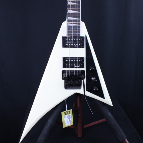 Used Jackson JS SERIES JS32 RHOADS Modern Metal Electric Guitar White 6-String 40123-S000127423