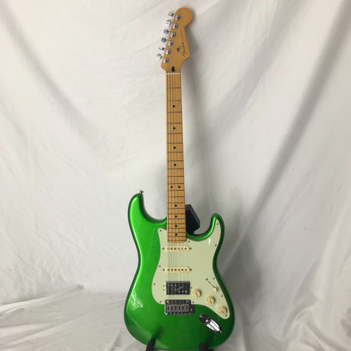 Used Fender PLAYER PLUS HSS S Type Electric Guitar Green 6-String 41128-S000103534