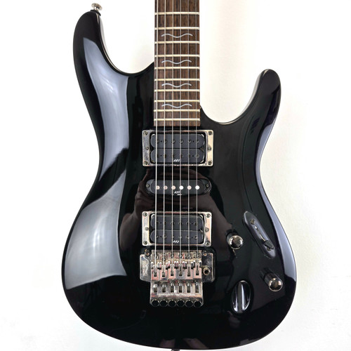 Used Ibanez S470 MIK Super S Electric Guitar Black 6-String 41124-S000201672
