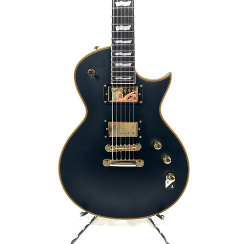 Used LTD EC-1000 Duncan LP Type Electric Guitar Black 6-String