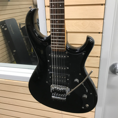 Used Aria Pro THE CAT Vintage S Type Electric Guitar Black 6-String 41125-S000038393