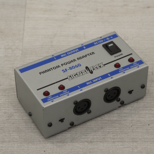 Vist Large View of Product Image Which is Used Signalflex SF-8060 Phantom Power