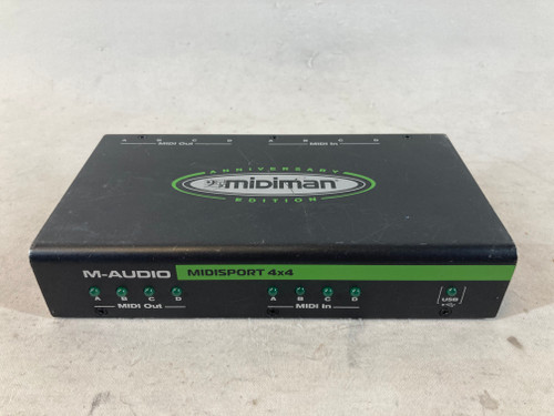 Used M-Audio MIDISPORT 4X4 ANNIVERSARY EDITION MIDI Port 41127-S000056112
