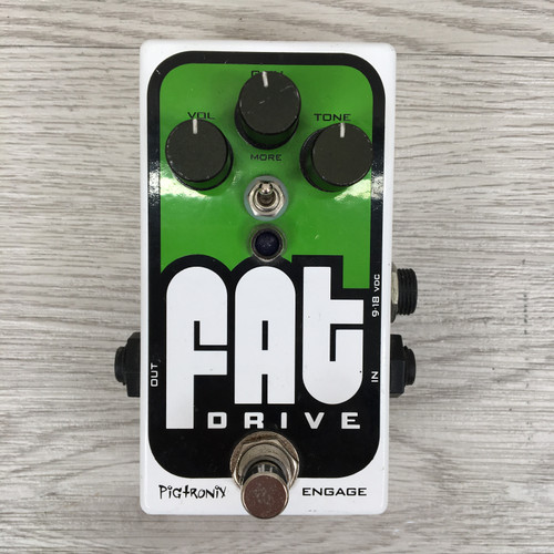 Vist Large View of Product Image Which is Used Pigtronix FAT DRIVE OVERDRIVE/DISTORTION Guitar Effects Distortion/Overdrive