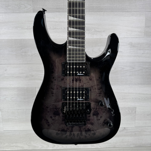 Used Jackson Dinky Arch Top JS32 DKA Electric Guitar - Transparent Black - Case Included 40112-S000176480