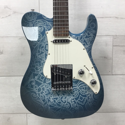 Used Westcreek TT-20 T Type Electric Guitar Blue 40051-S000113762