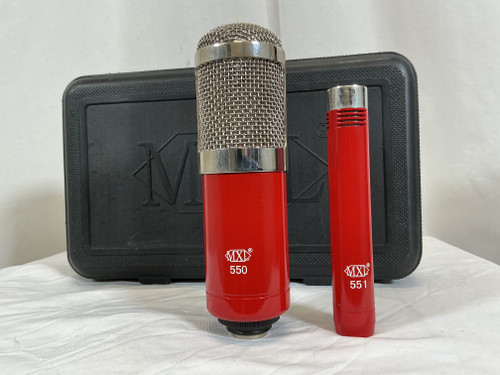 Used MXL 550/551 COMBO + CASE Condenser Microphone 40012-S000298669