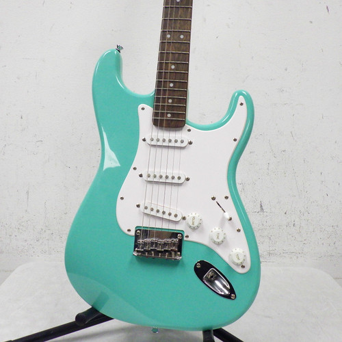 Used Squier Bullet Stratocaster Electric Guitar Green 40042-S000253973