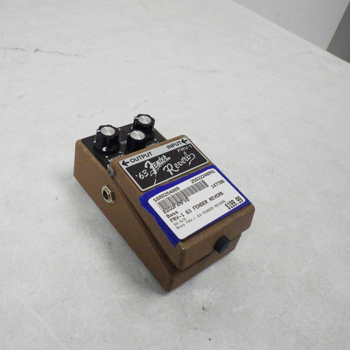 Used Fender FRV-1 63 Reverb Pedal 40042-S000254009